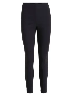 Vila Naisten Leggingsit VILAURA LOU LEGGINGS Musta