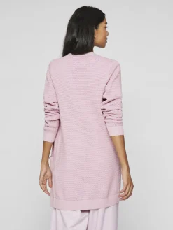 Vila naisten neuletakki, VIDALO L/S KNIT CARDIGAN- Winsome Orchid