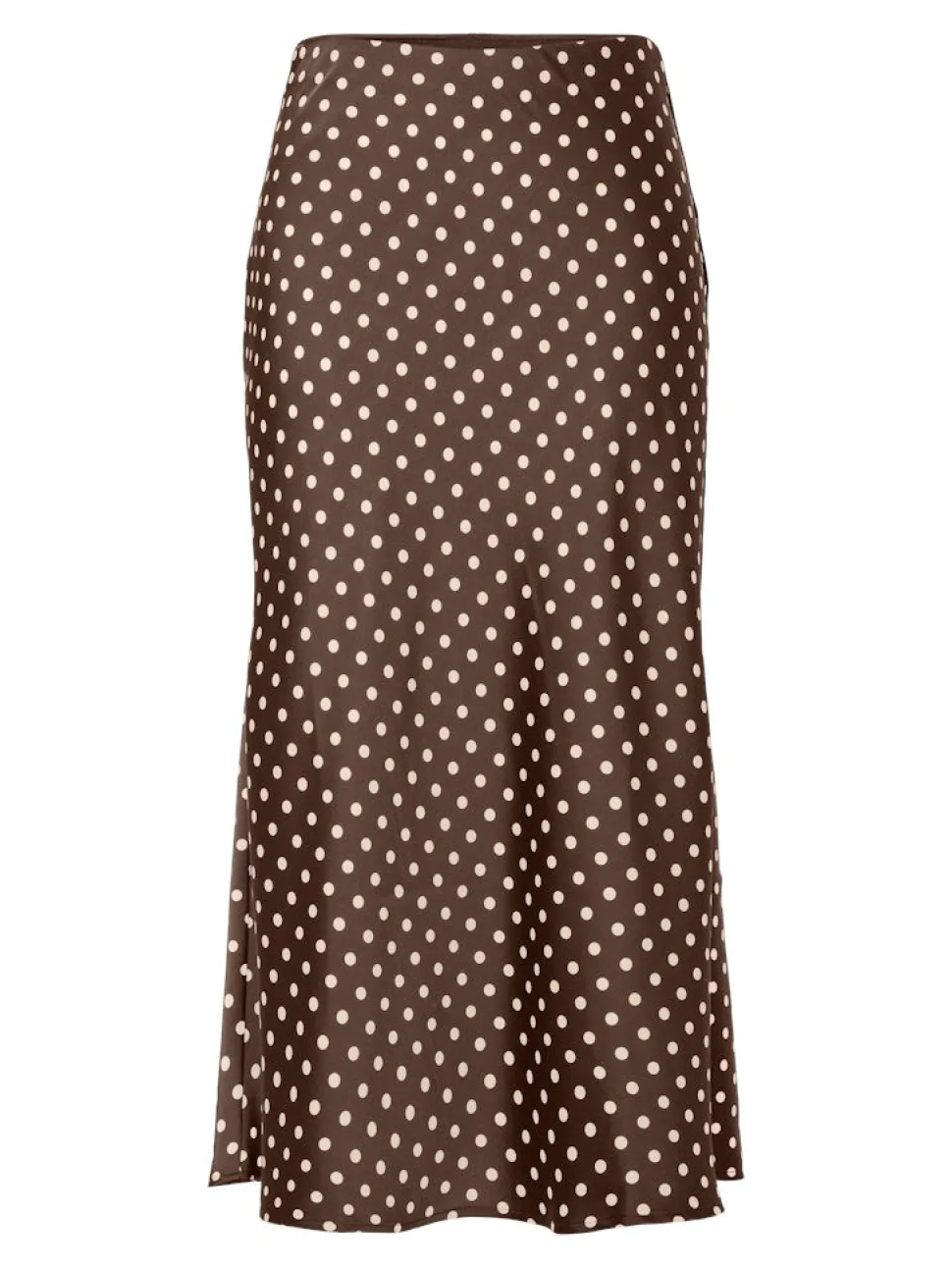 Y.A.S hame, YASPELLA HW MIDI SKIRT S. NOOS Pinecone Small Ecru dots