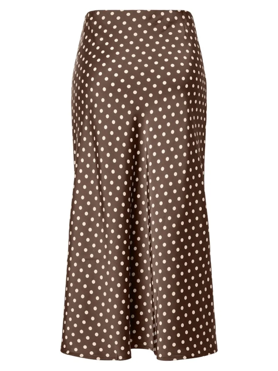 Y.A.S hame, YASPELLA HW MIDI SKIRT S. NOOS Pinecone Small Ecru dots