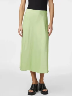 Y.A.S hame, YASPELLA HW MIDI SKIRT Mintunvihreä