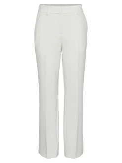 Y.A.S Naisten Housut, YASLIKKA HW PANTS Valkoinen