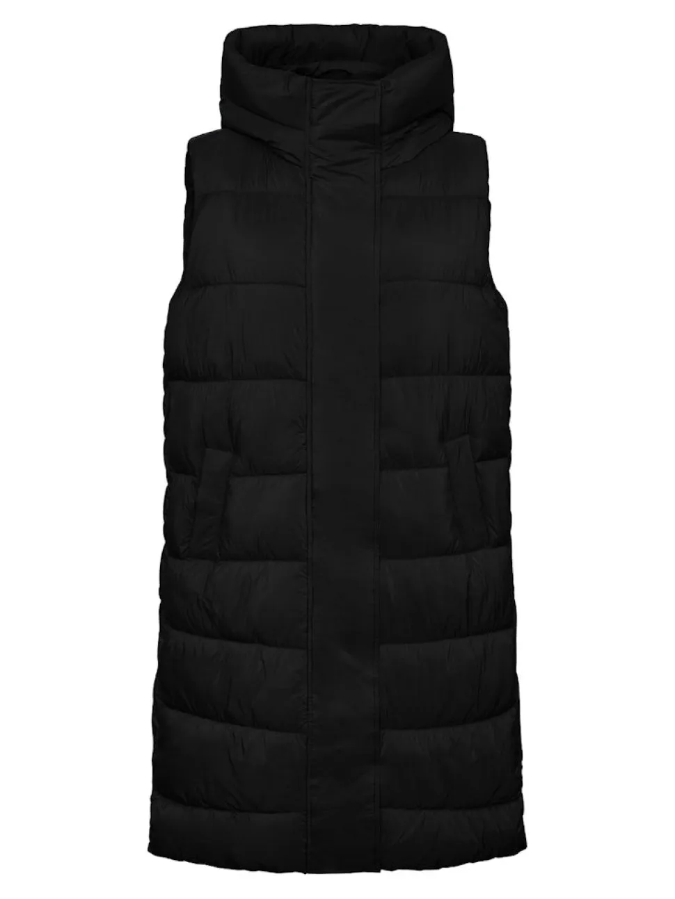 Y.A.S naisten liivi K-YASLIRO PADDED VEST, musta