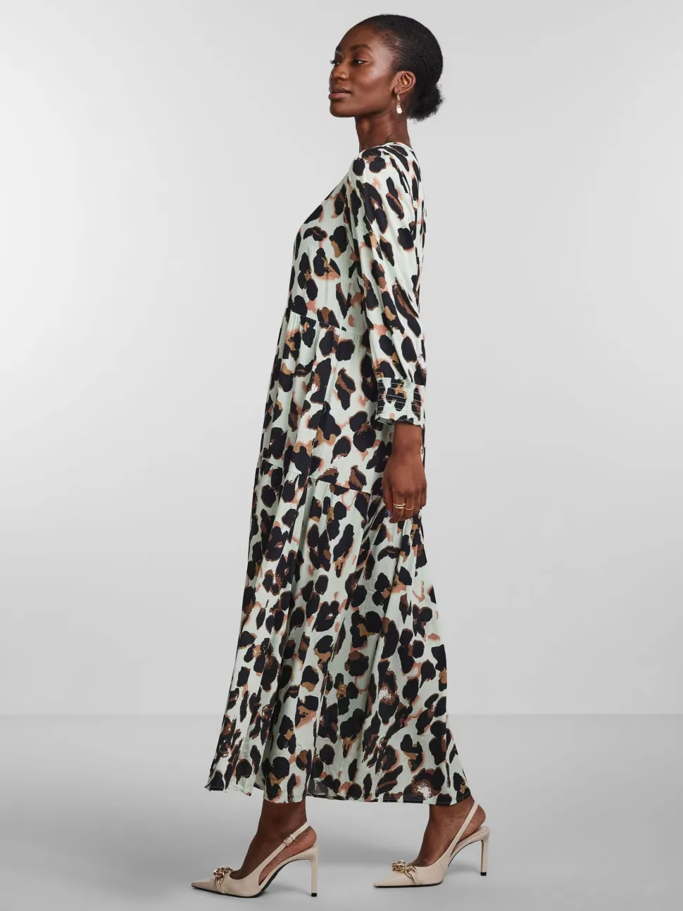 Y.A.S Naisten Mekko Alira 3/4 Long Dress s.noos Monivärinen Kuosi