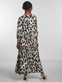 Y.A.S Naisten Mekko Alira 3/4 Long Dress s.noos Monivärinen Kuosi
