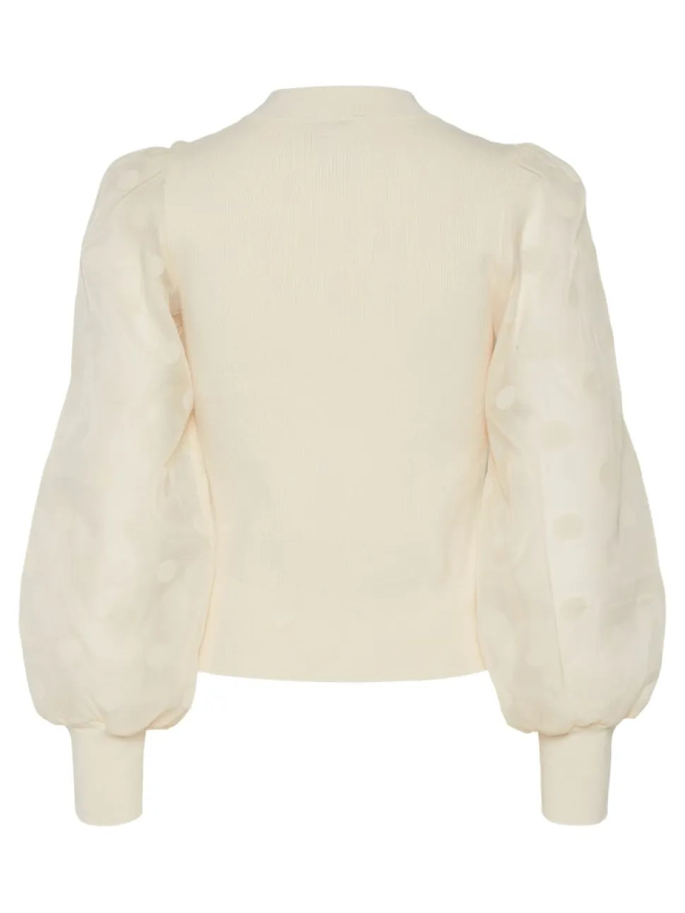 Y.A.S naisten pusero K-YASDOTME LS KNIT PULLOVER S. NOOS, Birch