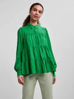 Y.A.S NAISTEN PUSERO YASPALA LS SHIRT S. NOOS Vihreä