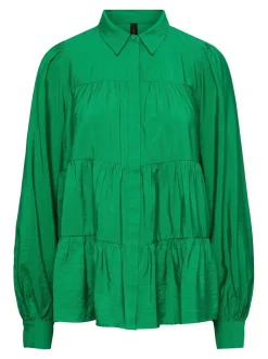 Y.A.S Naisten Pusero YASPALA LS SHIRT S.NOOS Vihreä