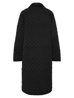 Y.A.S naisten takki, ASLAURIE LS PADDED COAT Musta